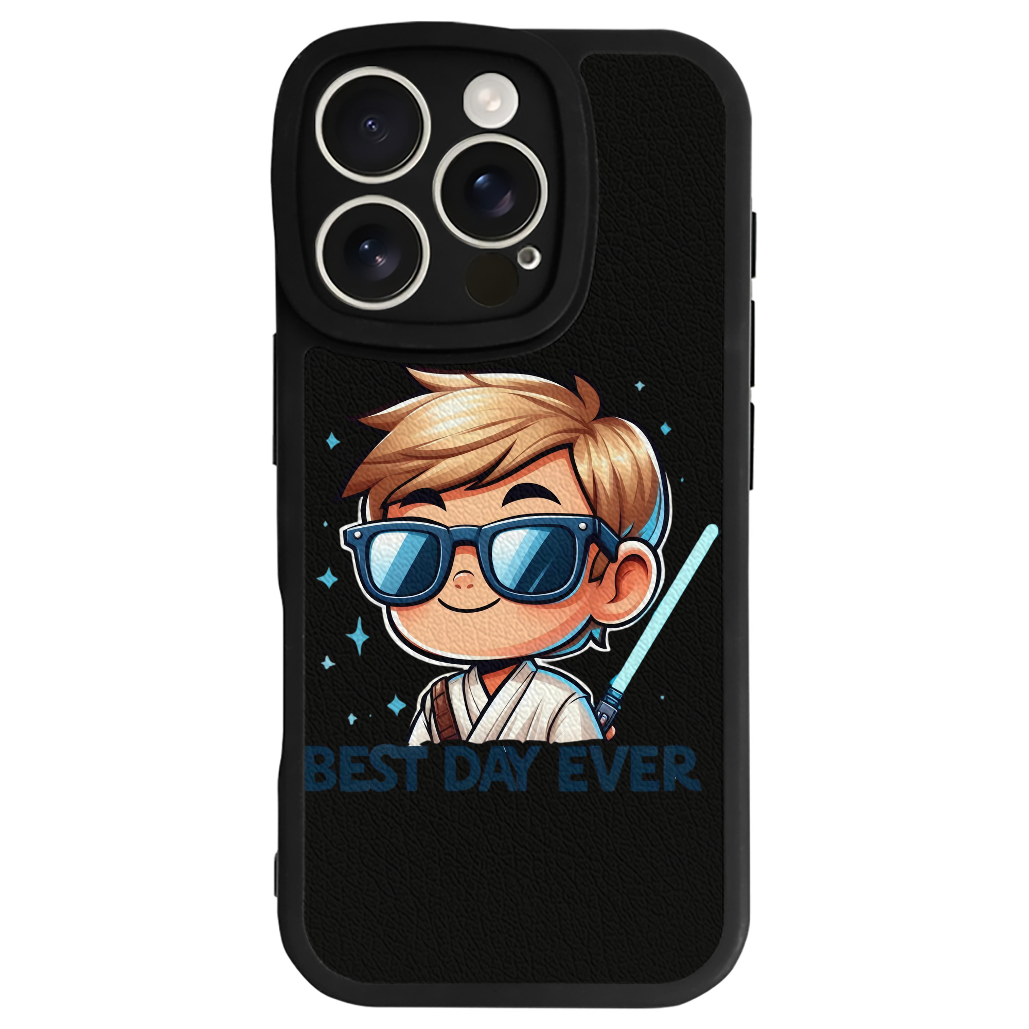 （画像用） スター・ウォーズ Star Wars 【iPhone 16シリーズ対応】シリコンスマホケース（レザー調） 材質：シリコン